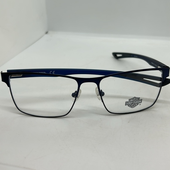Harley-Davidson Men HD0880 EYEGLASSES Frames 091 Matte Blue. NWT - Picture 6 of 8